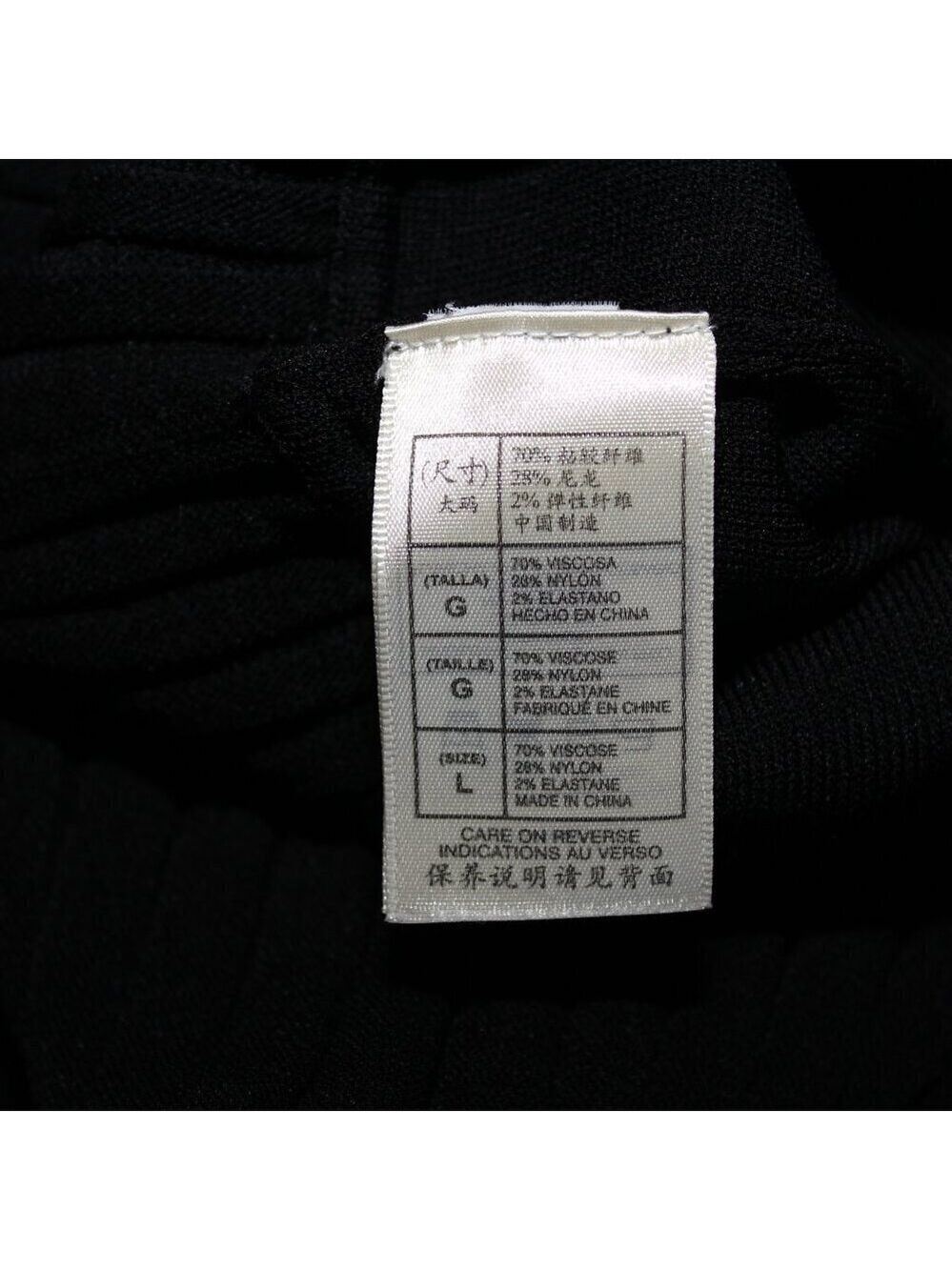 Leon Max Limited Edition Womens Black Knit Dress Dropped Waist Sleeveless Size M - Picture 7 of 12